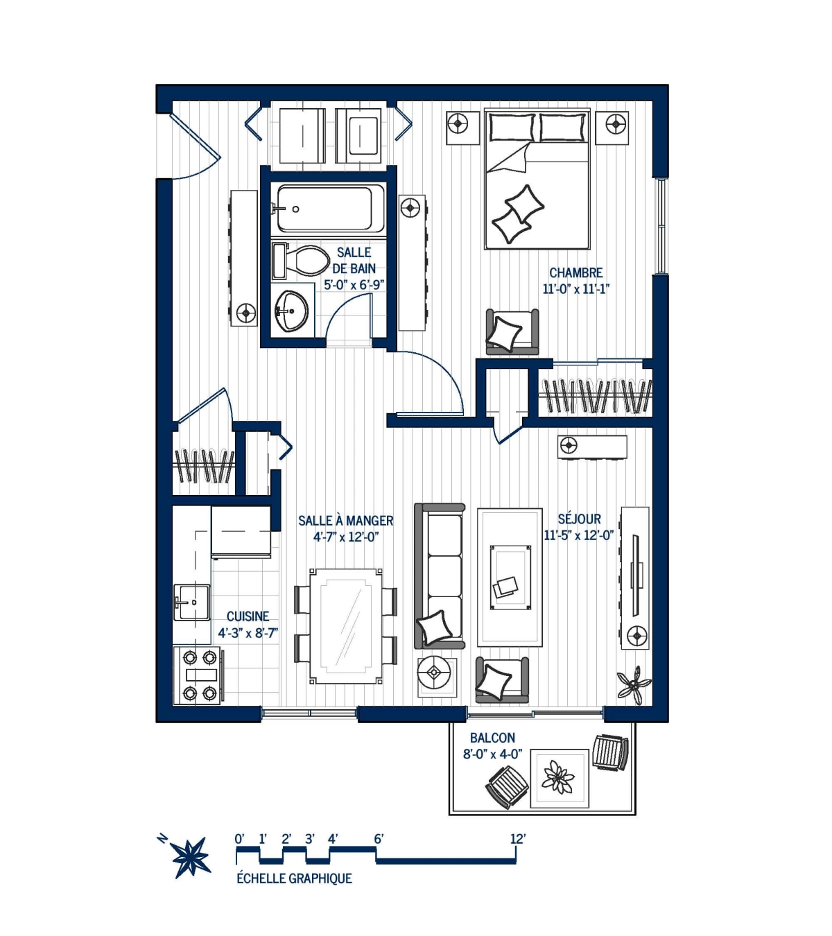 Plan Appartement 210