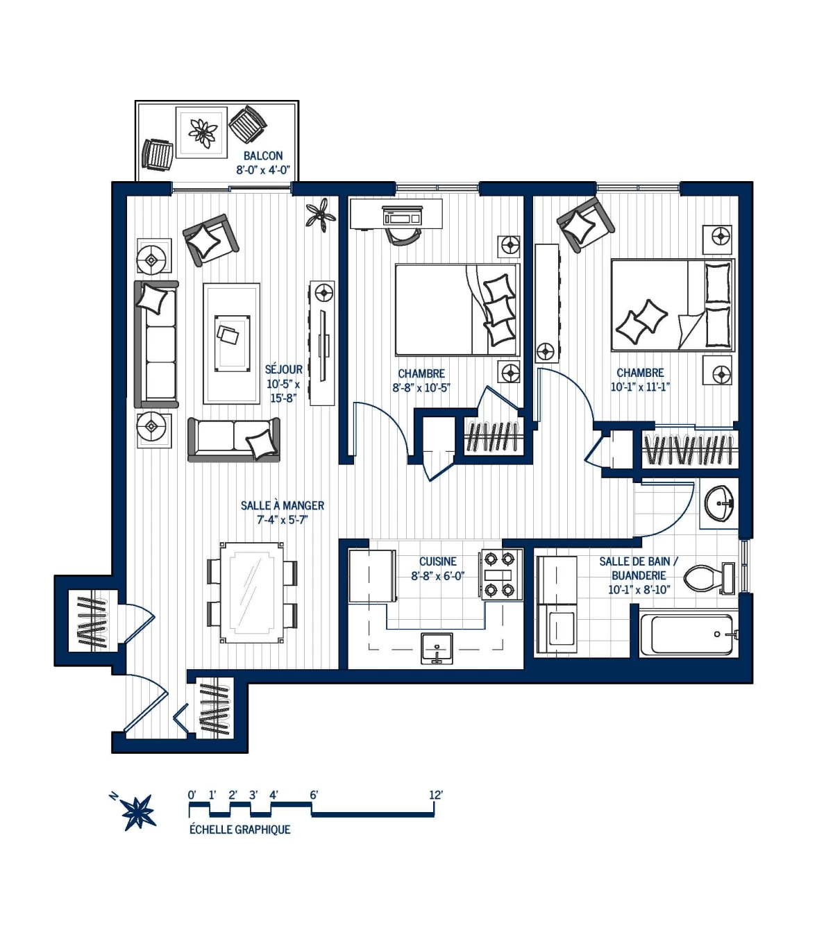 Plan Appartement 301