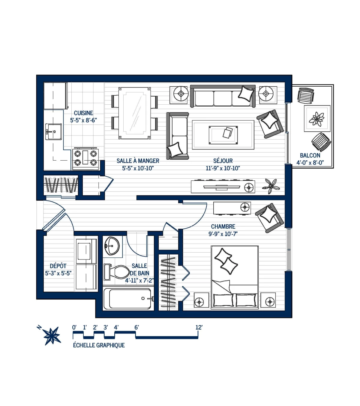 Plan Appartement 305