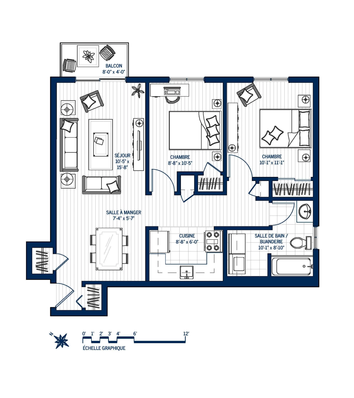 Plan Appartement 401