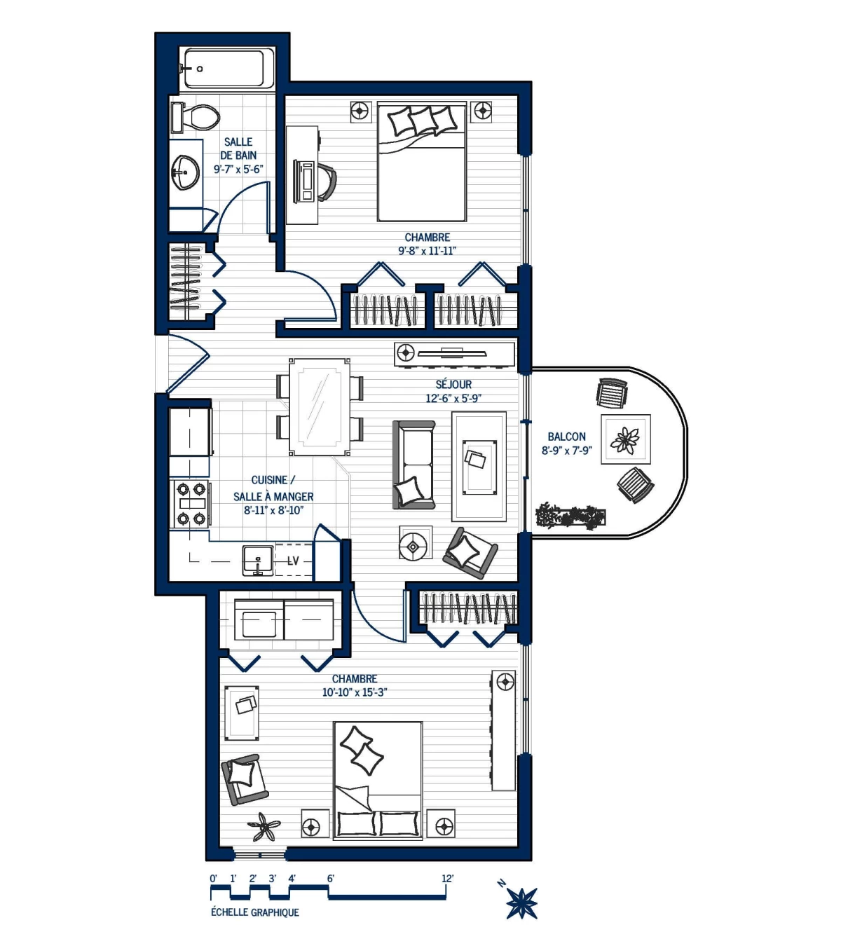 Plan Appartement 102