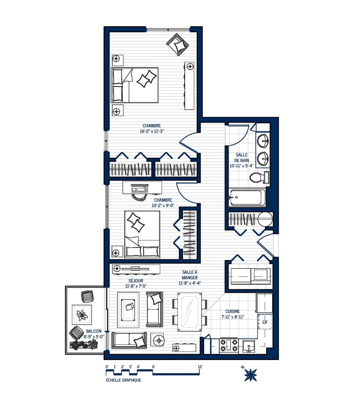 Plan Appartement 204