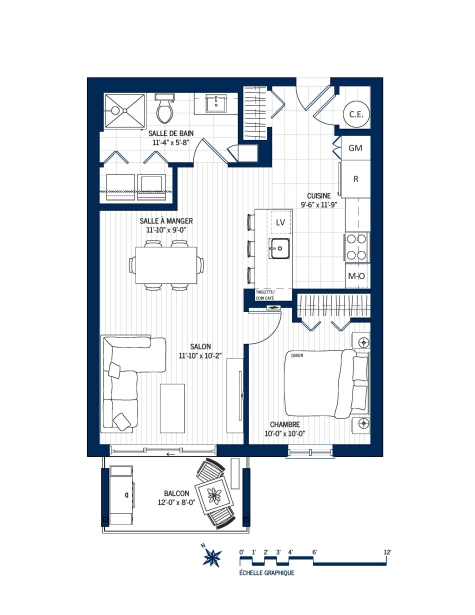 Plan Appartement 304