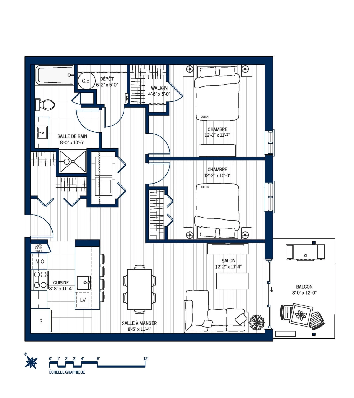 Plan Appartement 103