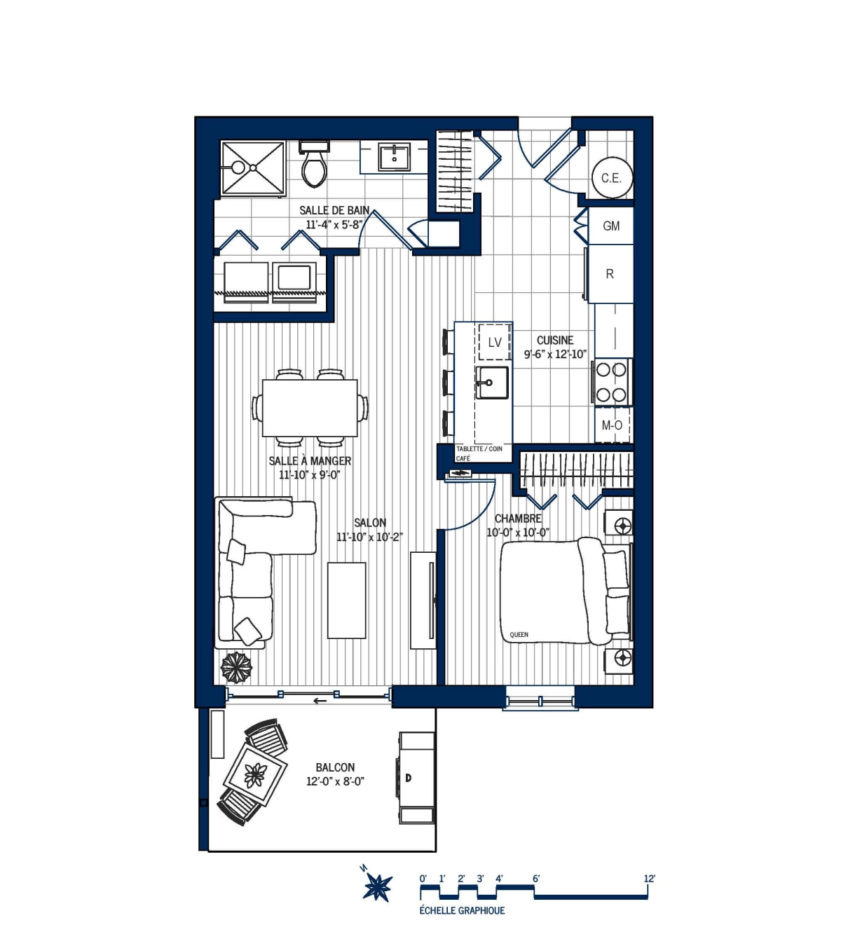 Plan Appartement 105