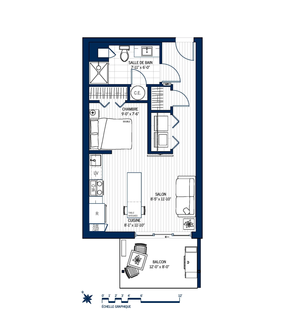 Plan Appartement 106