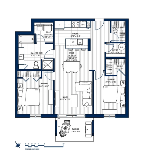 Plan Appartement 509