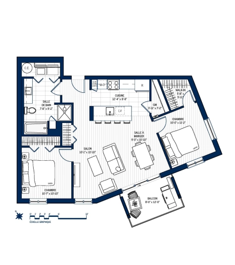 Plan Appartement 613