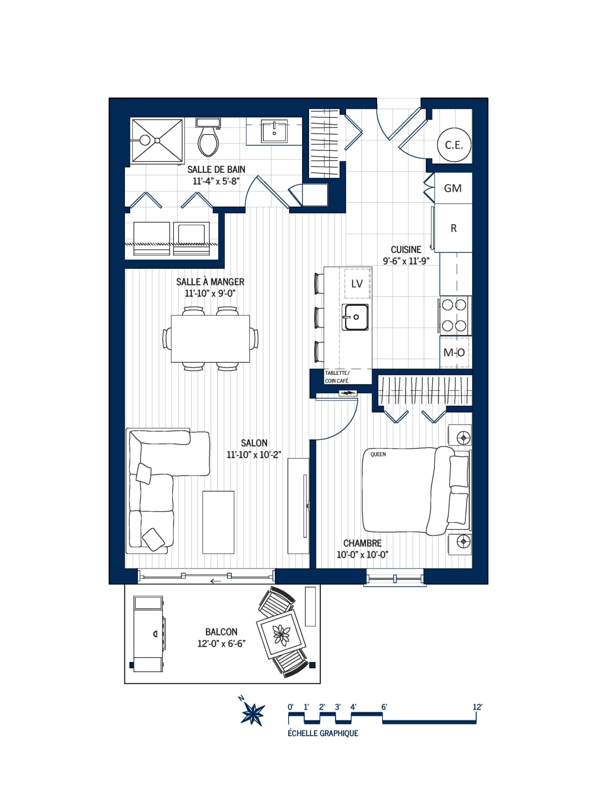 Plan Appartement 104