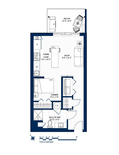 Plan Appartement 114
