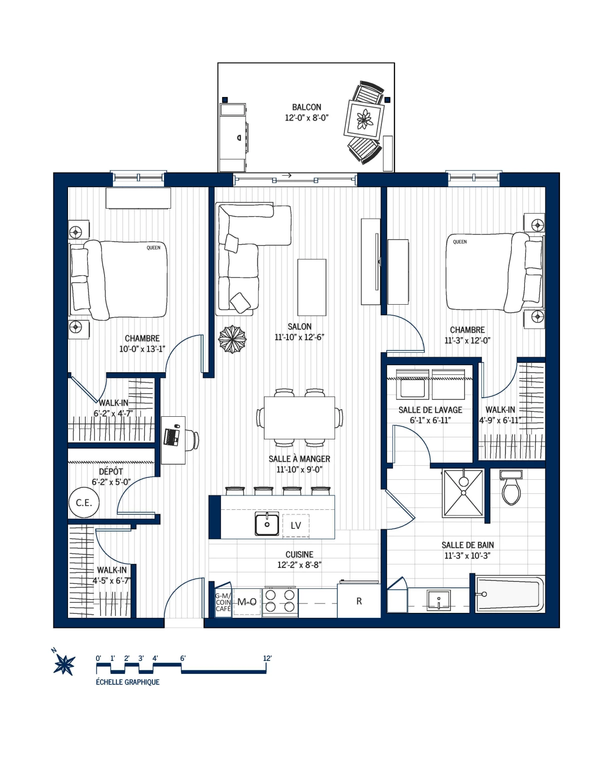 Plan Appartement 115