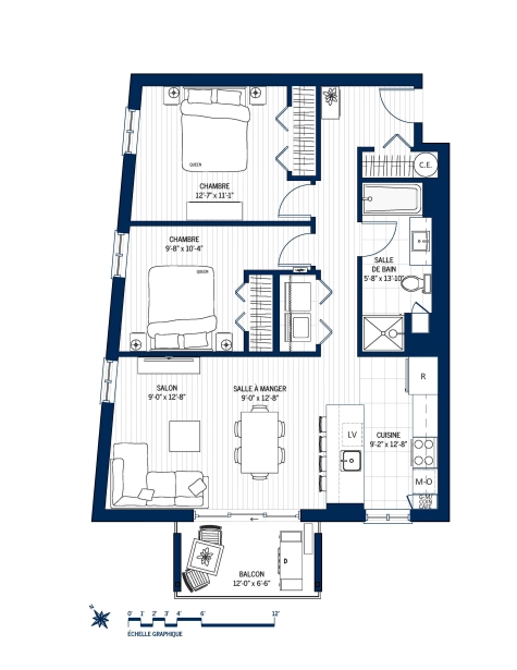 Plan Appartement 602