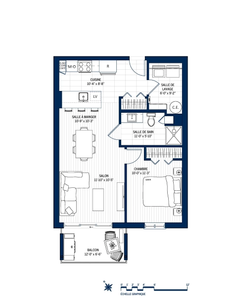 Plan Appartement 405