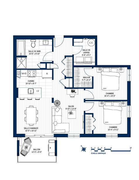 Plan Appartement 210