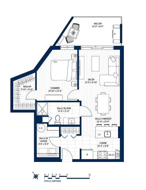 Plan Appartement 212