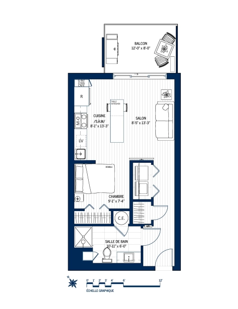 Plan Appartement 314