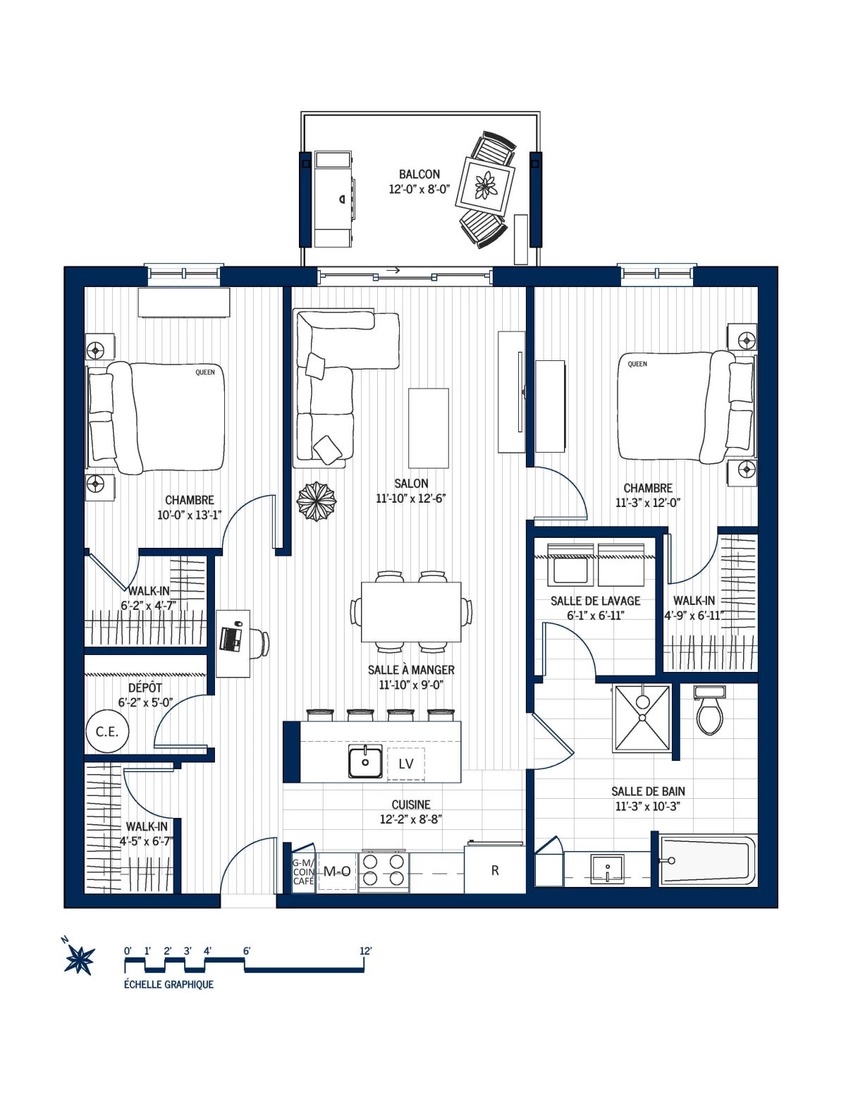 Plan Appartement 215
