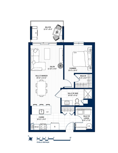 Plan Appartement 416