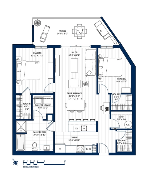 Plan Appartement 613