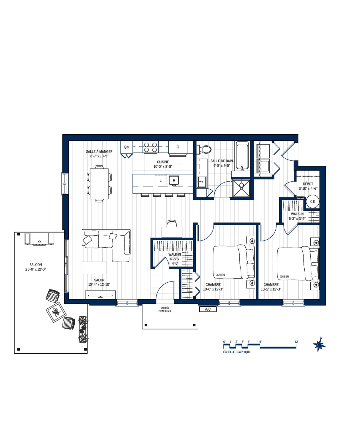 Plan Appartement 103