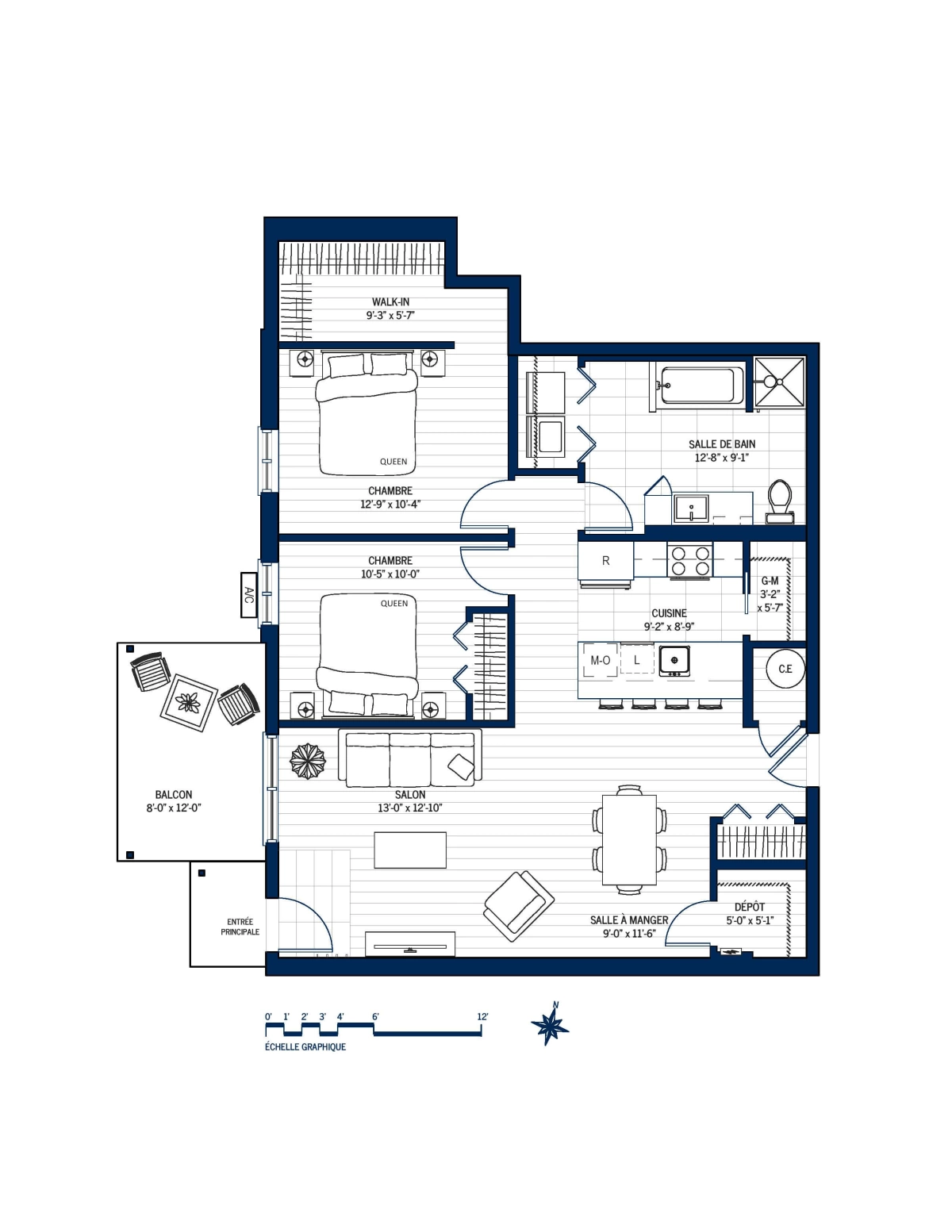 Plan Appartement 115