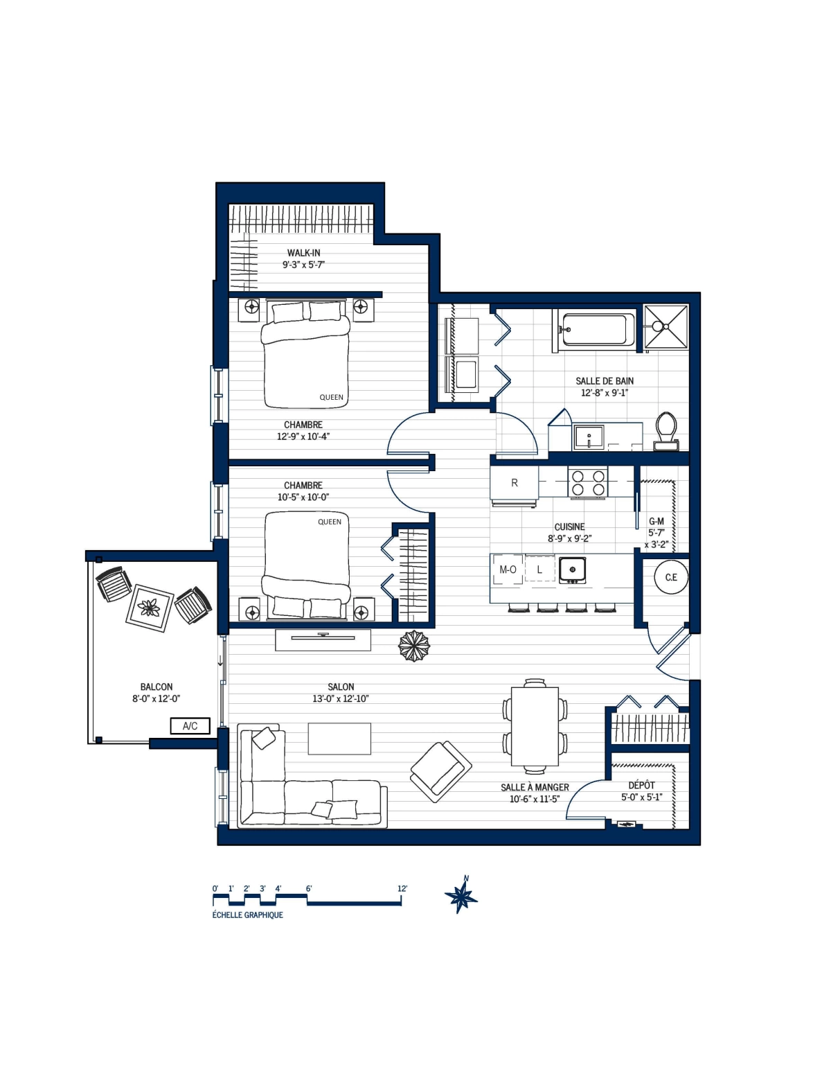 Plan Appartement 216