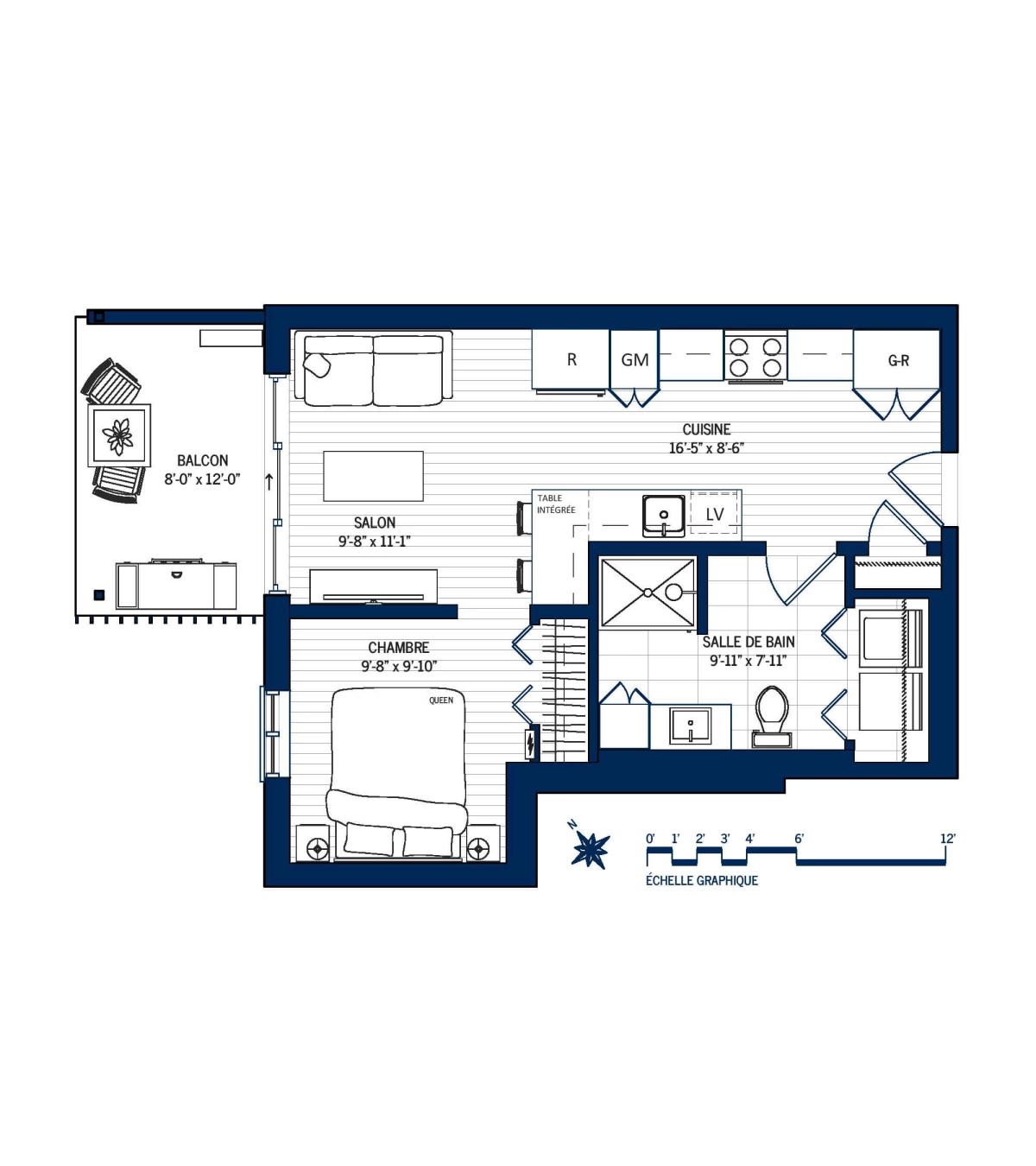 Plan Appartement 101