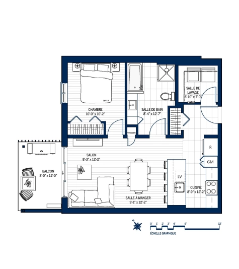 Plan Appartement 102