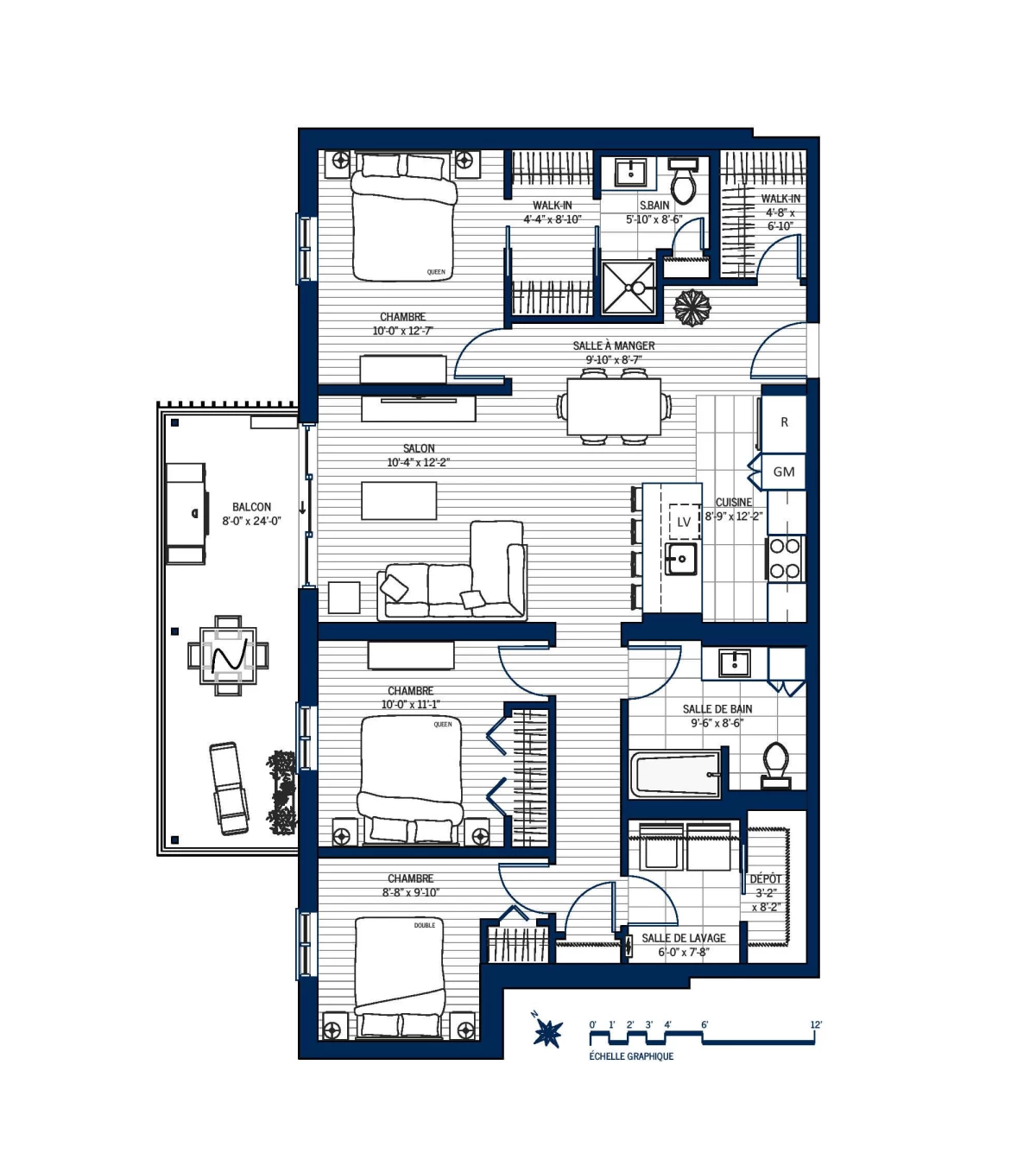 Plan Appartement 501