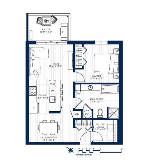 Plan Appartement 603
