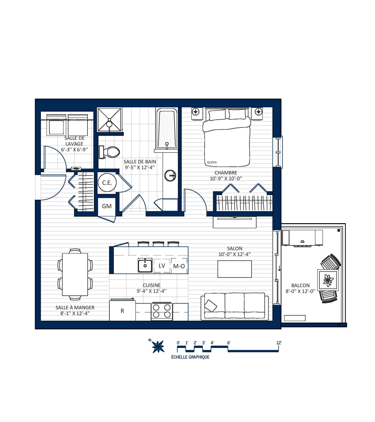 Plan Appartement 606