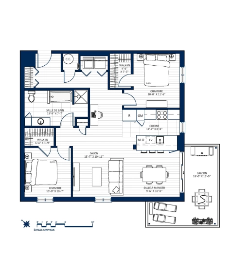 Plan Appartement 209