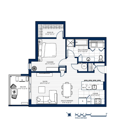 Plan Appartement 612