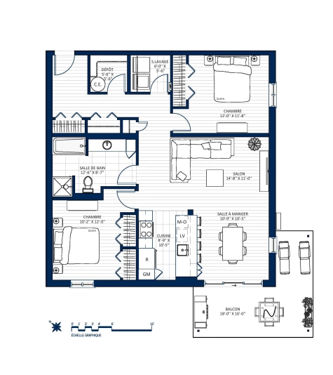 Plan Appartement 119