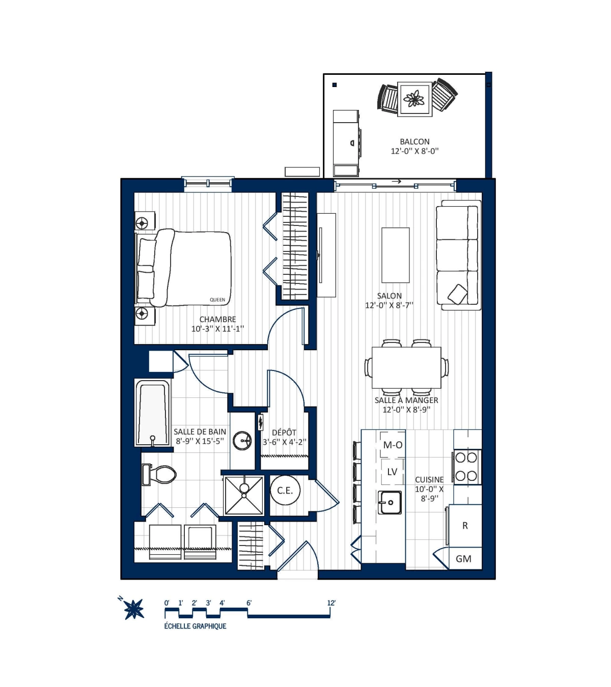 Plan Appartement 126