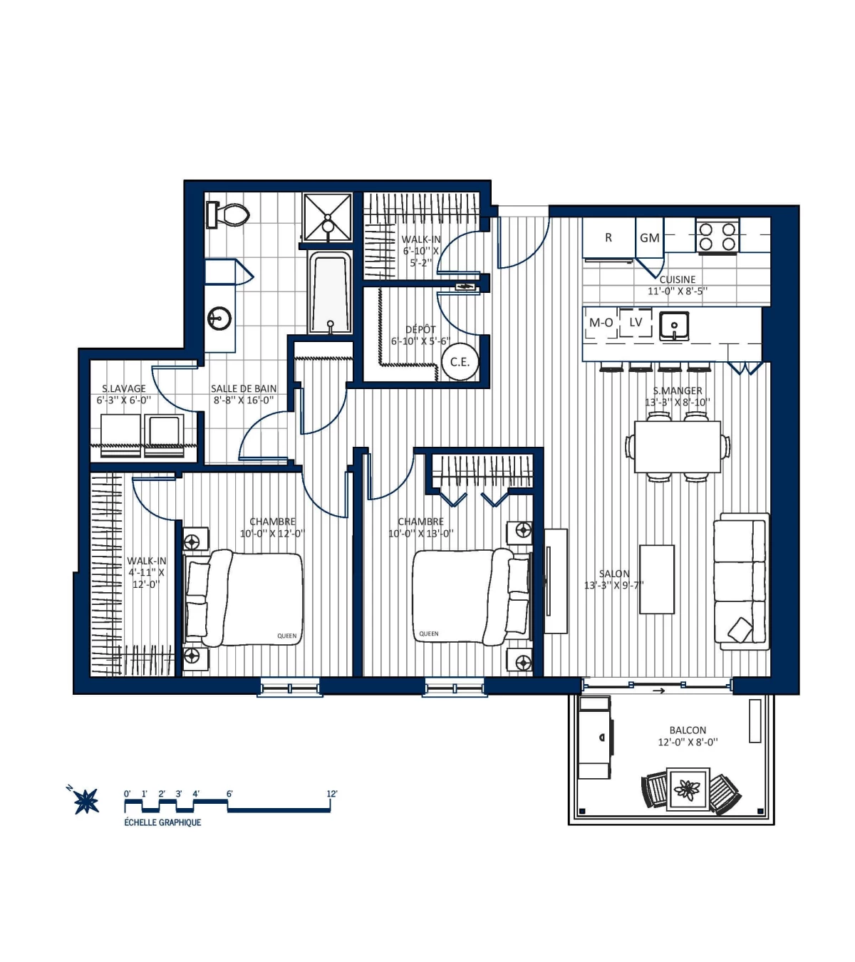 Plan Appartement 516