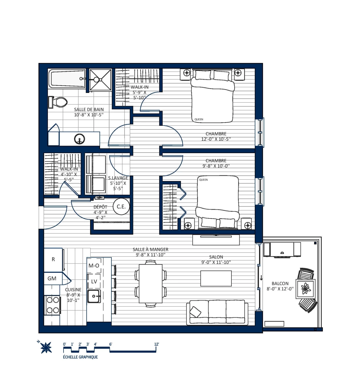Plan Appartement 617