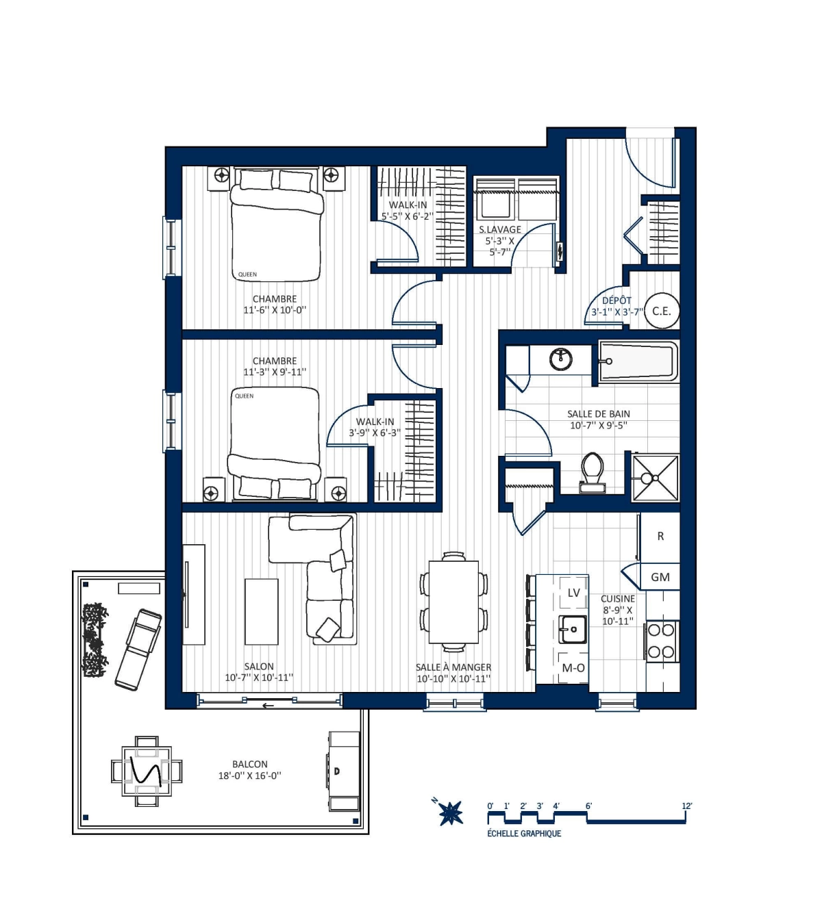 Plan Appartement 620