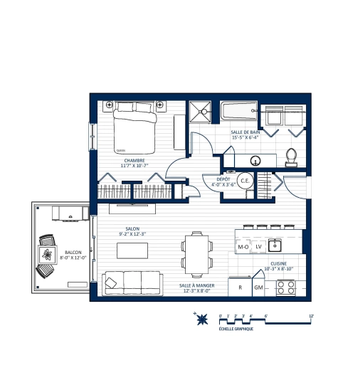 Plan Appartement 621