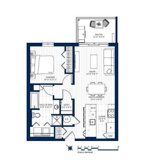 Plan Appartement 626