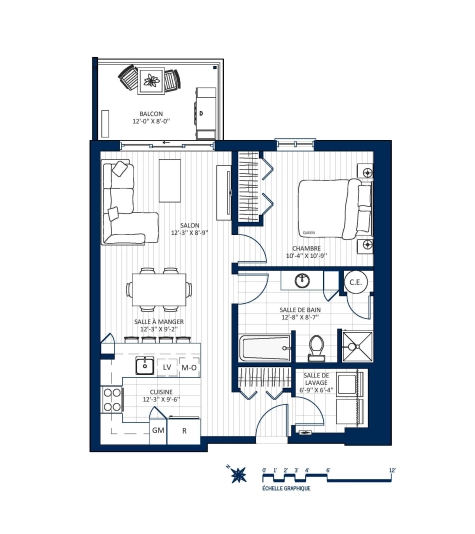 Plan Appartement 627