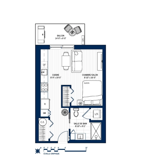 Plan Appartement 102