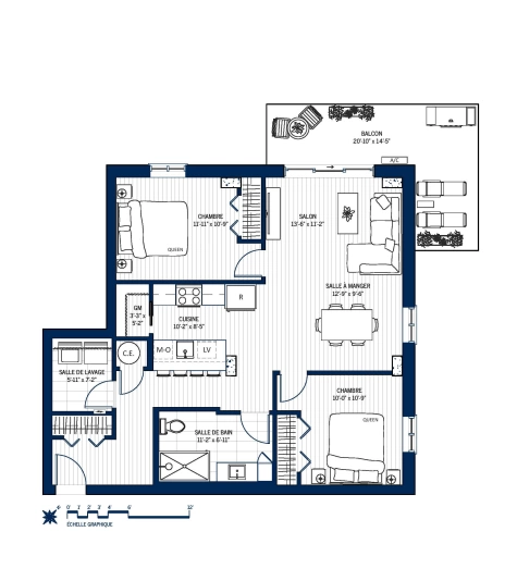 Plan Appartement 111
