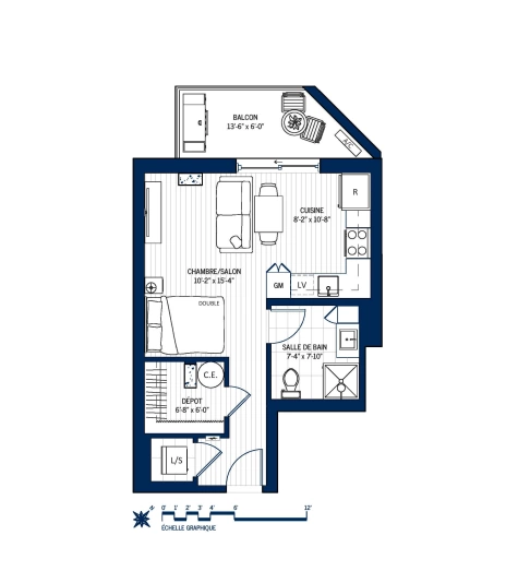 Plan Appartement 301