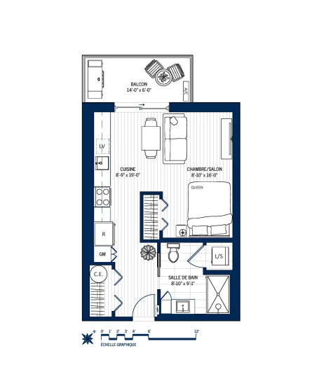 Plan Appartement 202