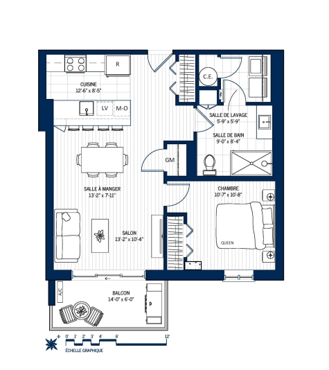 Plan Appartement 606