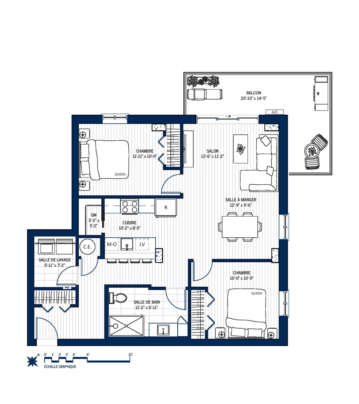 Plan Appartement 411