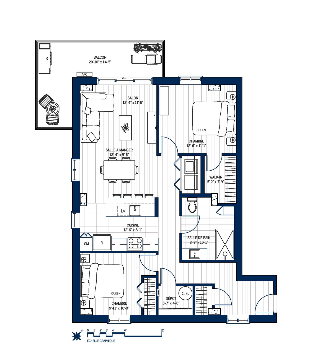 Plan Appartement 514