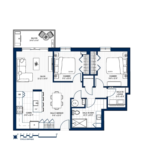 Plan Appartement 701