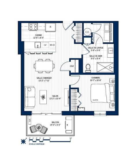 Plan Appartement 406